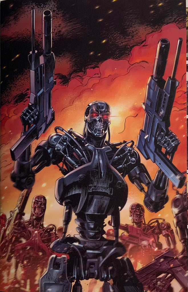 THE TERMINATOR : METAL # 3 ANTIGA 1:10 VIRGIN VARIANT COVER