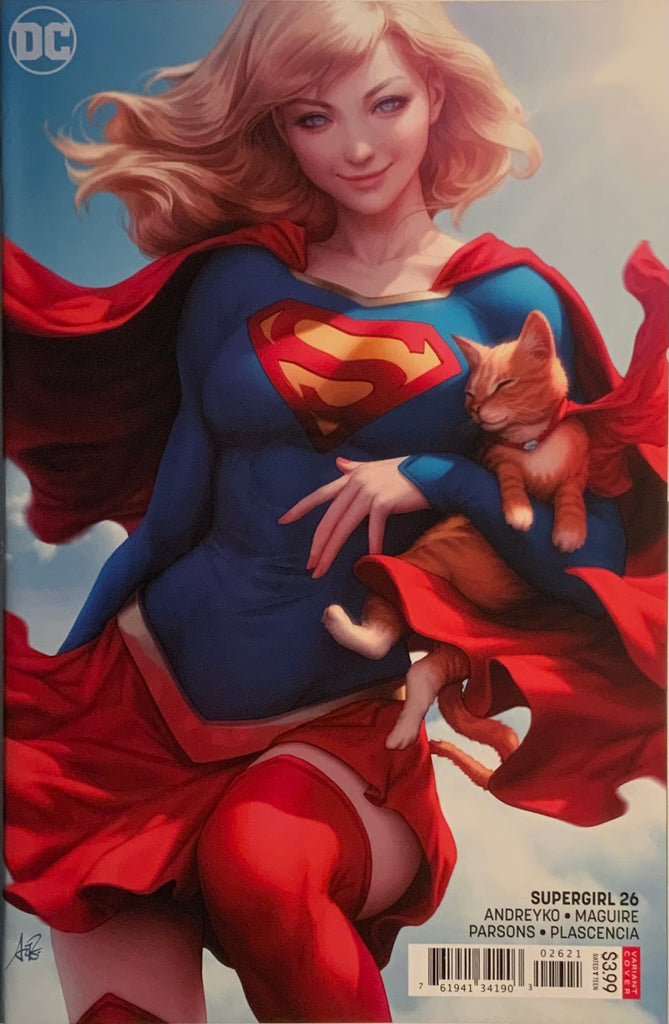 SUPERGIRL (REBIRTH) # 26 ARTGERM VARIANT COVER