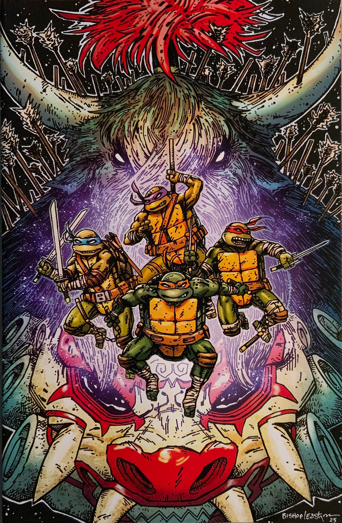 TEENAGE MUTANT NINJA TURTLES (2024) #13 EASTMAN 1:25 VIRGIN VARIANT COVER