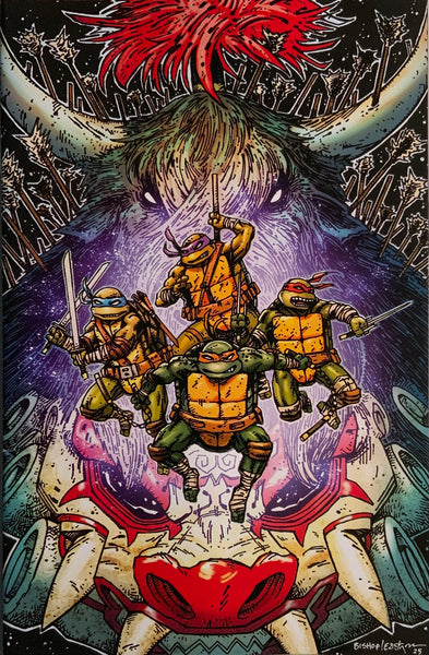 TEENAGE MUTANT NINJA TURTLES (2024) #13 EASTMAN 1:25 VIRGIN VARIANT COVER