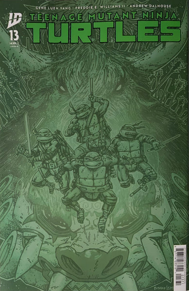 TEENAGE MUTANT NINJA TURTLES (2024) #13 EASTMAN 1:25 VIRGIN VARIANT COVER