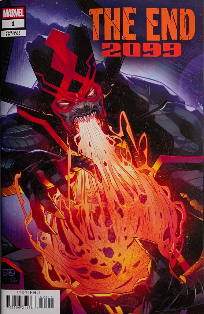 THE END 2099 # 1 GALMON 1:25 VARIANT COVER