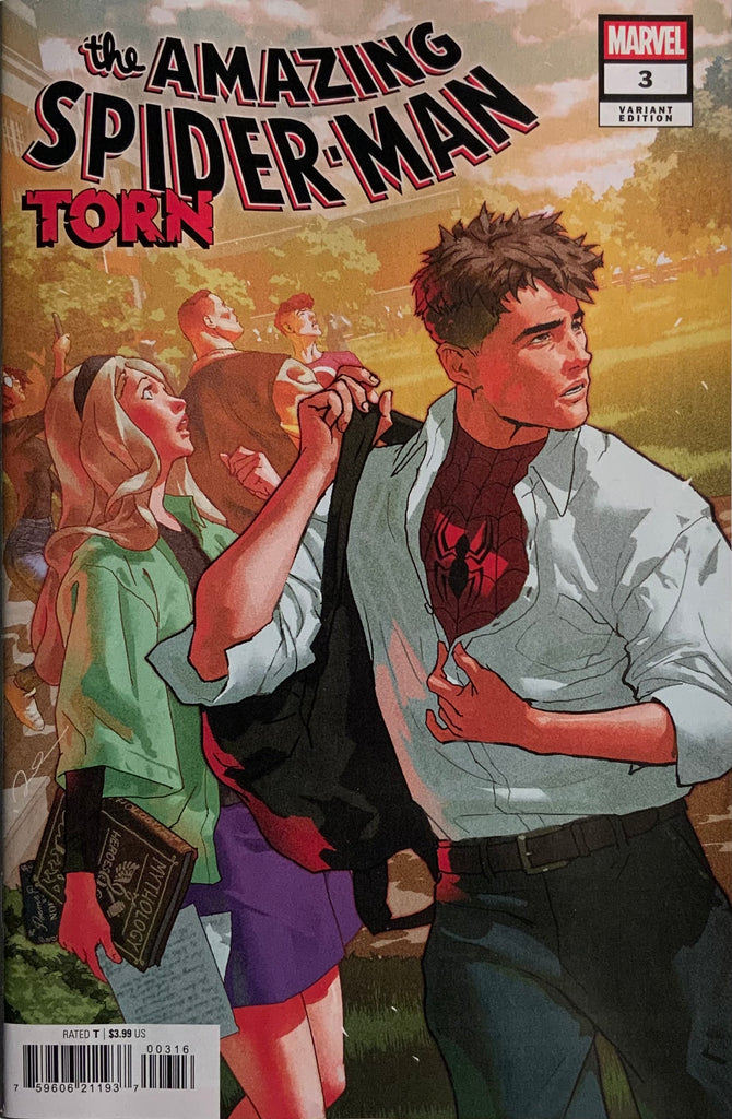 AMAZING SPIDER-MAN : TORN # 3 PAREL 1:25 VARIANT COVER