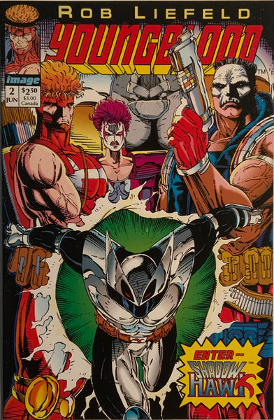 YOUNGBLOOD (1992-1994) #2 FIRST APPEARANCE OF SHADOWHAWK