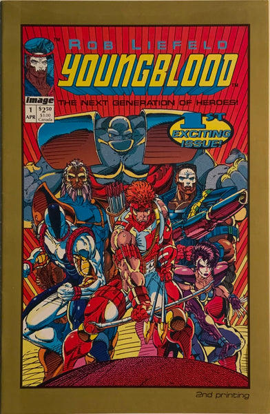 YOUNGBLOOD (1992-1994) #1 SECOND PRINTING