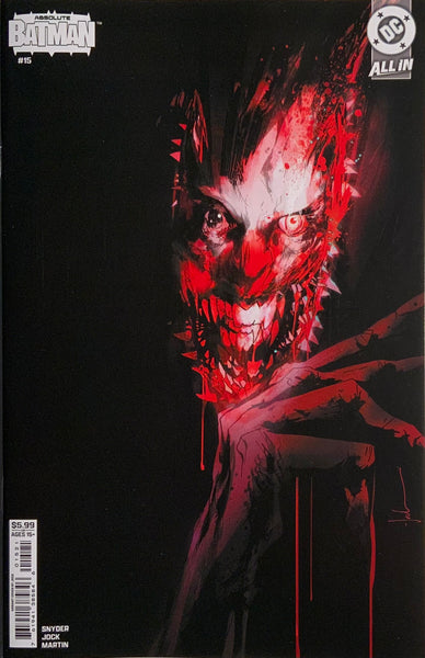 ABSOLUTE BATMAN #15 FIRST PRINTING JOCK VARIANT COVER