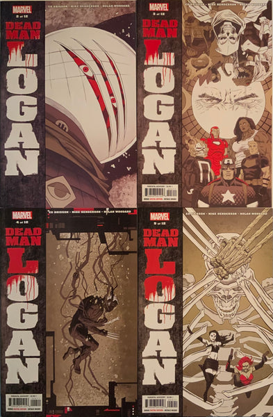 DEAD MAN LOGAN # 1 - 12 SET