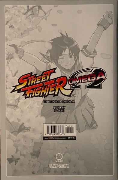 STREET FIGHTER OMEGA # 1 RETAILER APPRECIATION COVER