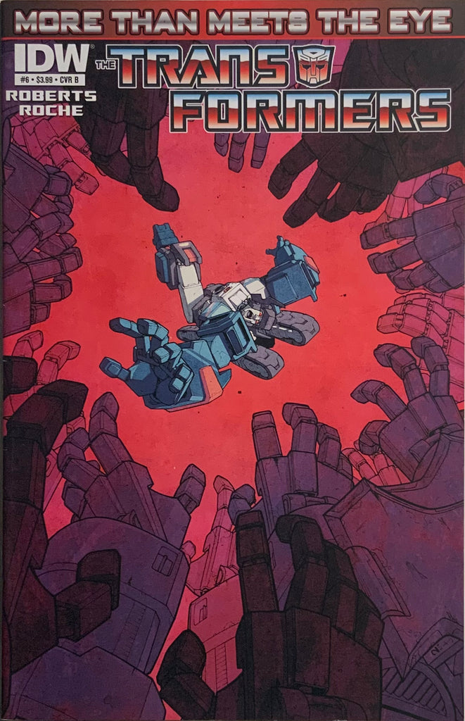 TRANSFORMERS MORE THAN MEETS THE EYE # 6 COVER B