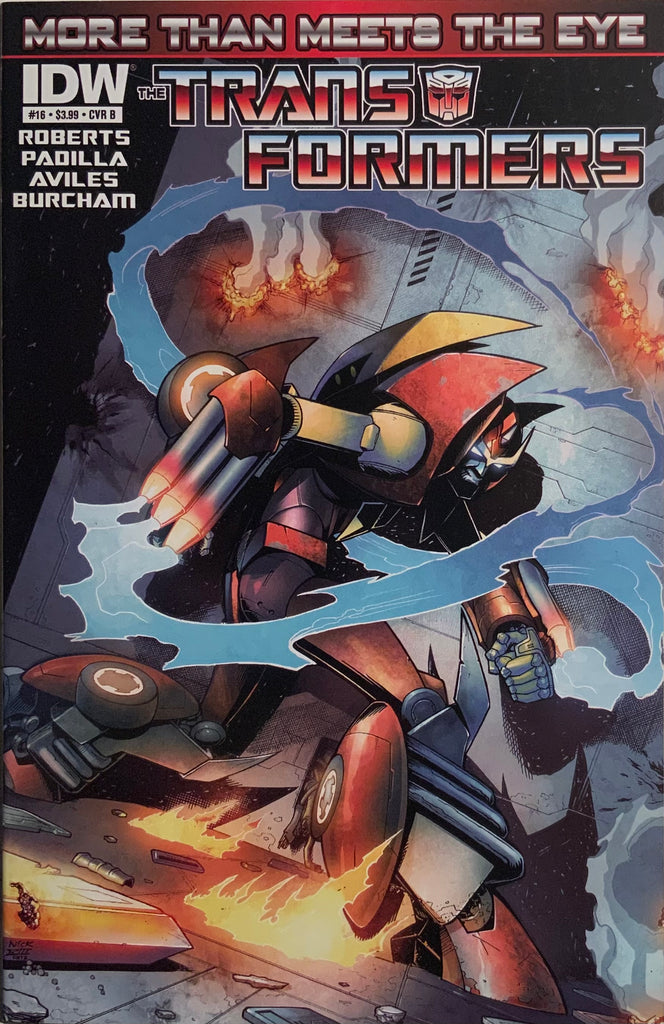 TRANSFORMERS MORE THAN MEETS THE EYE #16 COVER B