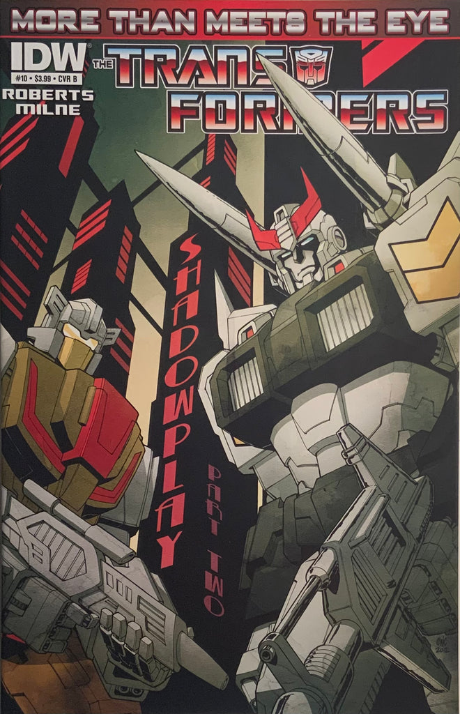 TRANSFORMERS MORE THAN MEETS THE EYE #10 COVER B