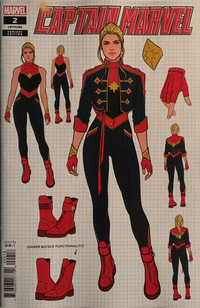 CAPTAIN MARVEL (2023) # 2 BARTEL 1:10 VARIANT COVER