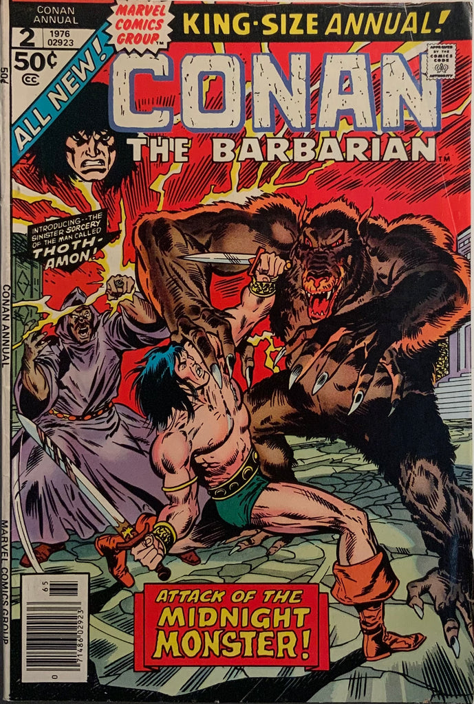 CONAN THE BARBARIAN (1970-1993) ANNUAL # 2