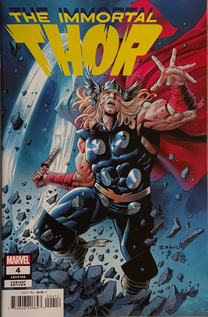 IMMORTAL THOR # 4 DAVILA 1:25 VARIANT COVER