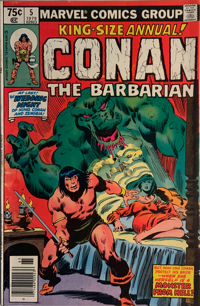 CONAN THE BARBARIAN (1970-1993) ANNUAL # 5