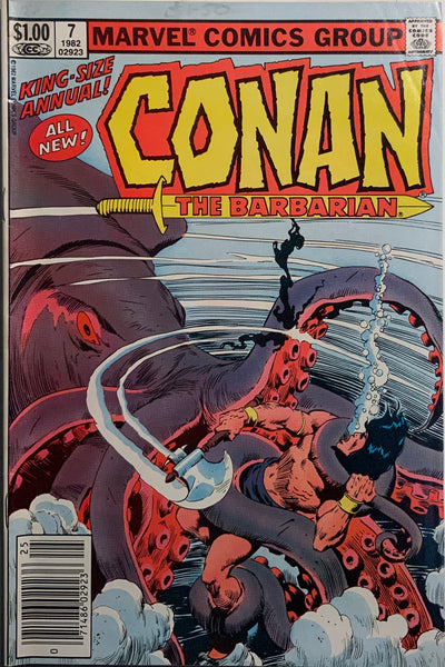 CONAN THE BARBARIAN (1970-1993) ANNUAL # 7