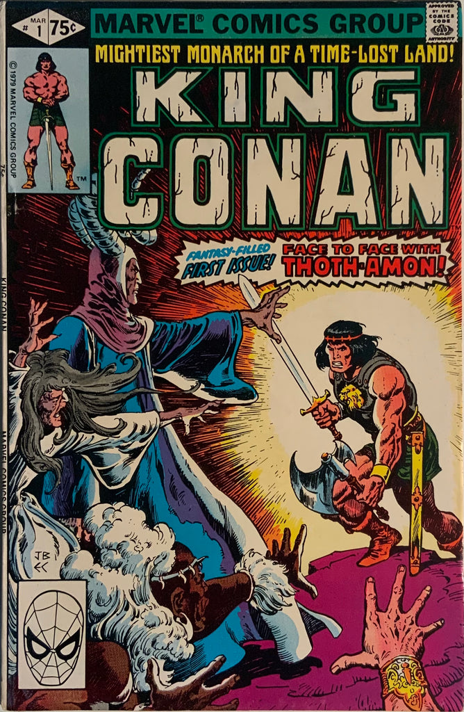 KING CONAN (1980-1989) # 1 FIRST APPEARANCE OF CONN, SON OF CONAN