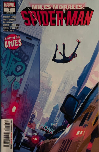 MILES MORALES SPIDER-MAN (2019-2022) # 7 FIRST APPEARANCE OF QUANTUM