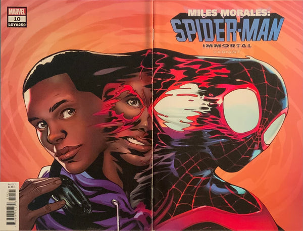 MILES MORALES SPIDER-MAN (2019-2022) #10 IMMORTAL VARIANT COVER