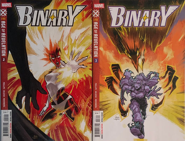 X-MEN : AGE OF REVELATION : BINARY # 1 - 3 SET