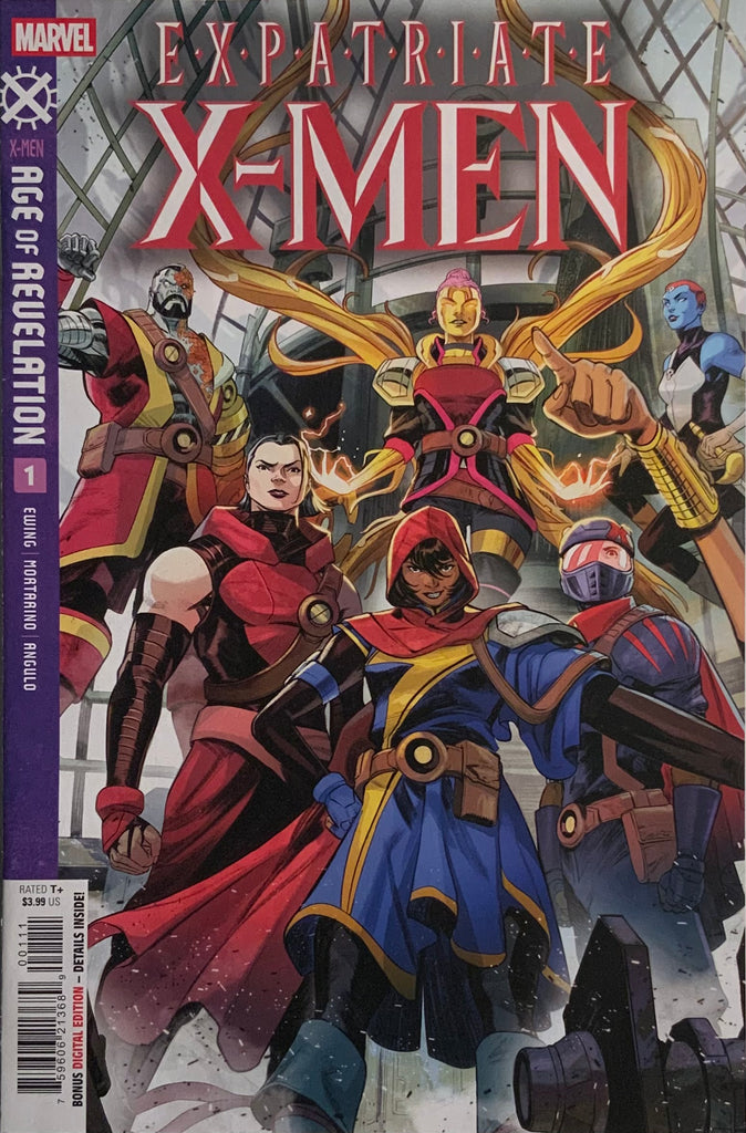 X-MEN : AGE OF REVELATION : EXPATRIATE X-MEN # 1 - 3 SET