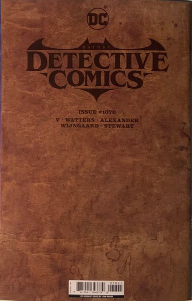 DETECTIVE COMICS #1078 SHARP 1:25 VARIANT COVER