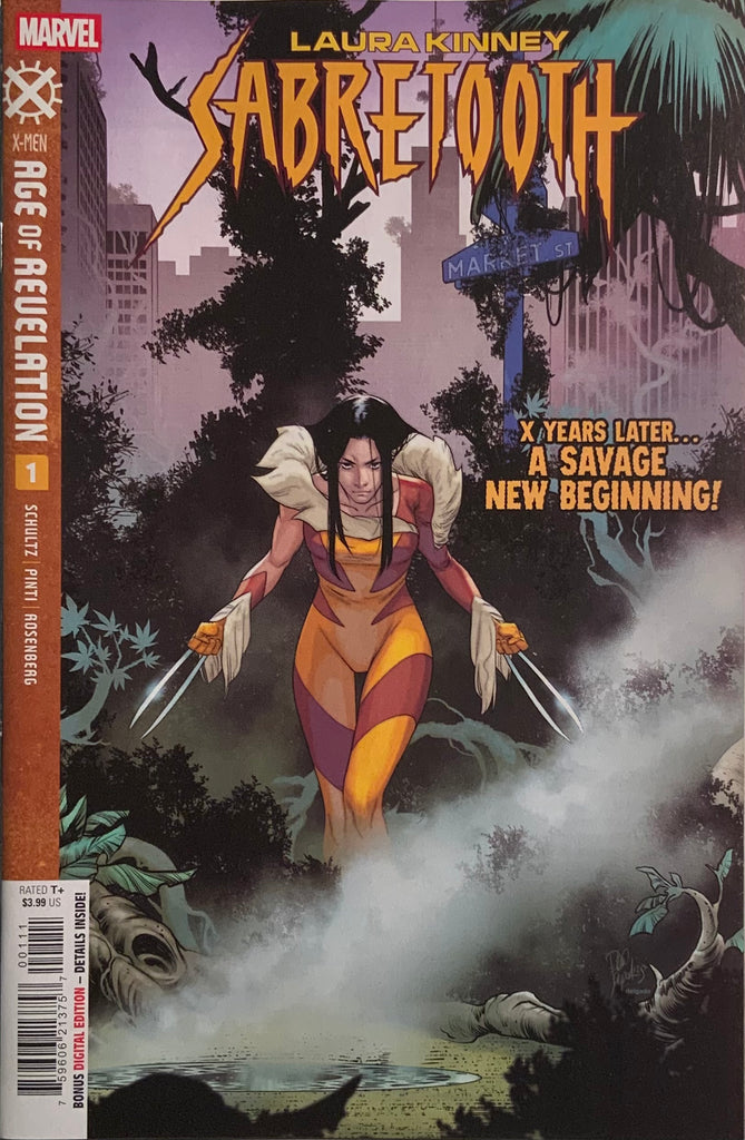 X-MEN : AGE OF REVELATION : LAURA KINNEY SABRETOOTH #1 - 3 SET