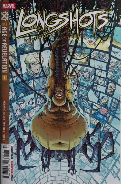 X-MEN : AGE OF REVELATION : LONGSHOTS # 1 - 3 SET