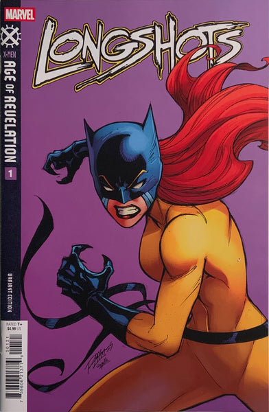 X-MEN : AGE OF REVELATION : LONGSHOTS # 1 - 3 SET VARIANT COVERS