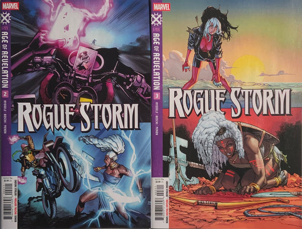X-MEN : AGE OF REVELATION : ROGUE STORM # 1 - 3 SET