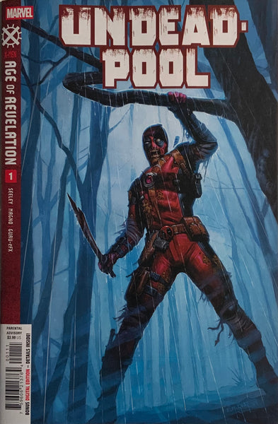 X-MEN : AGE OF REVELATION : UNDEADPOOL # 1 - 3 SET