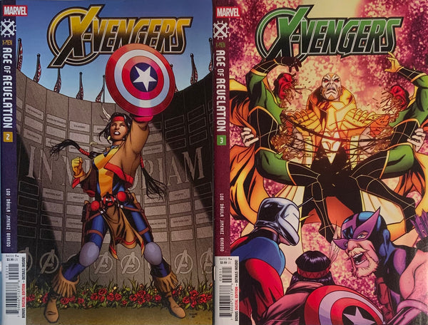 X-MEN : AGE OF REVELATION : X-VENGERS # 1 - 3 SET