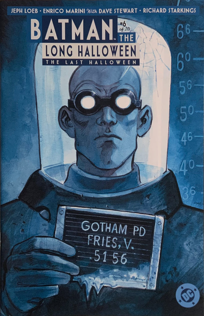BATMAN THE LONG HALLOWEEN : THE LAST HALLOWEEN # 6 MARINI VARIANT COVER
