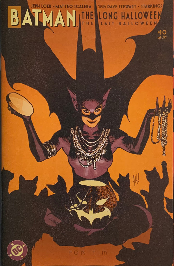 BATMAN THE LONG HALLOWEEN : THE LAST HALLOWEEN #10 HUGHES VARIANT COVER