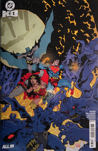 DC K.O. # 3 HAMNER 1:25 VARIANT COVER