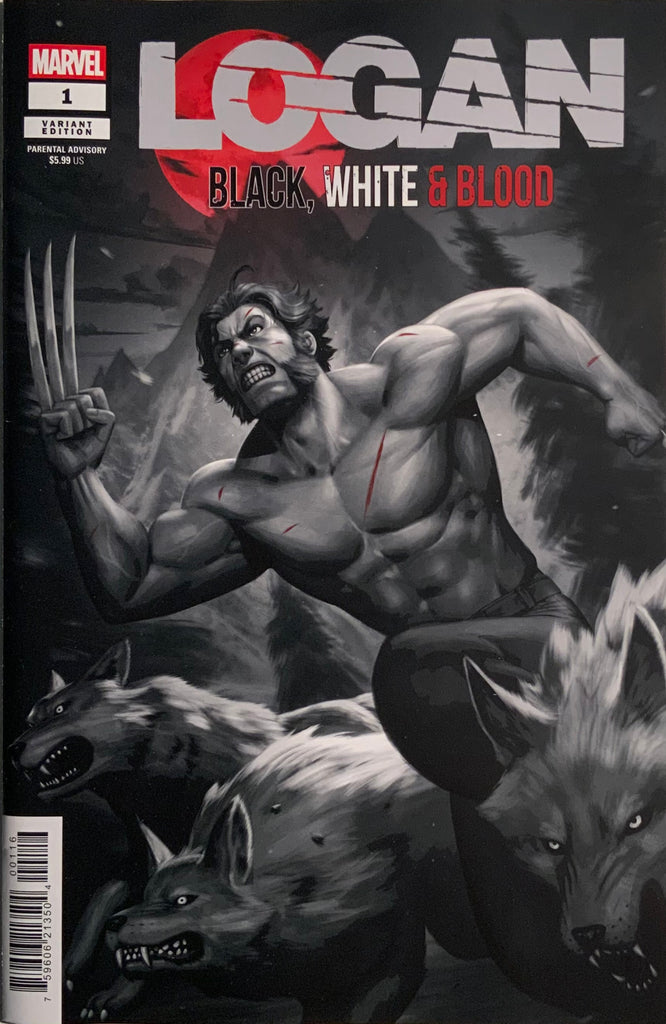 LOGAN BLACK, WHITE & BLOOD # 1 LEE 1:25 VARIANT COVER
