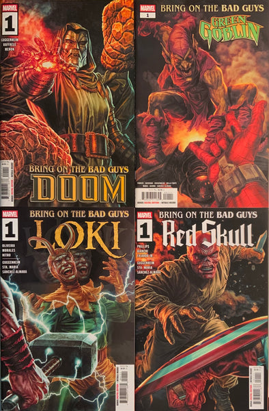 BRING ON THE BAD GUYS SET OF 7 ONE-SHOTS