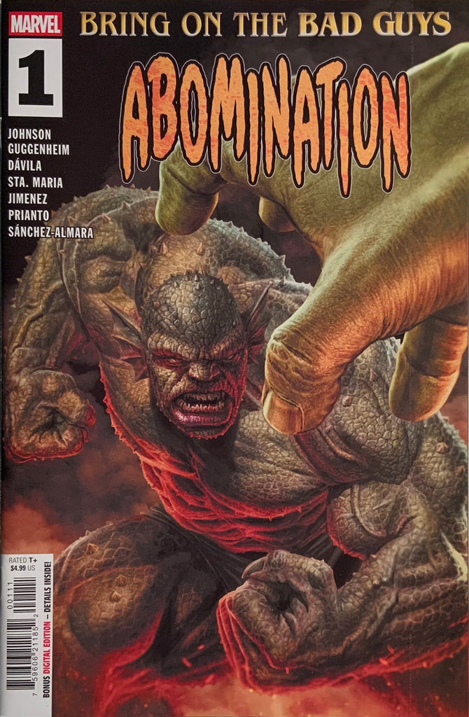 BRING ON THE BAD GUYS : ABOMINATION # 1