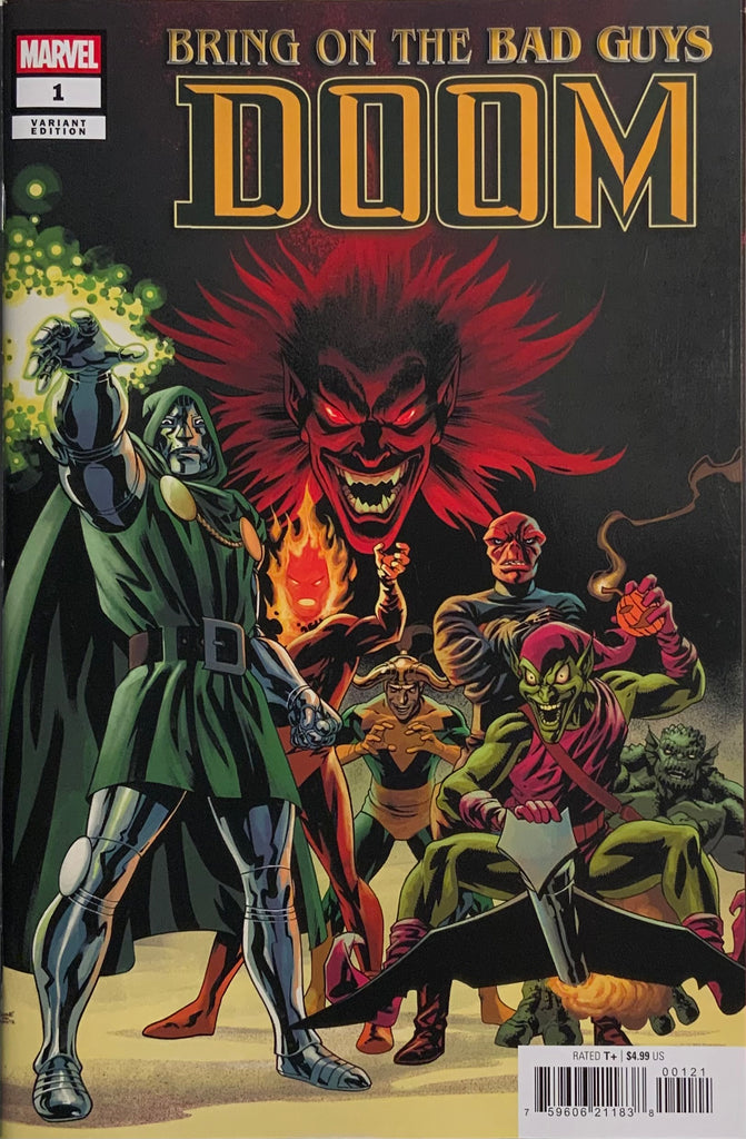BRING ON THE BAD GUYS : DOOM # 1  McKONE VARIANT COVER