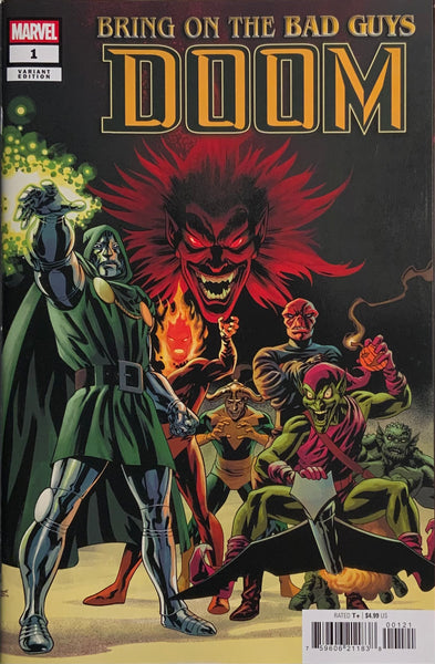 BRING ON THE BAD GUYS : DOOM # 1  McKONE VARIANT COVER