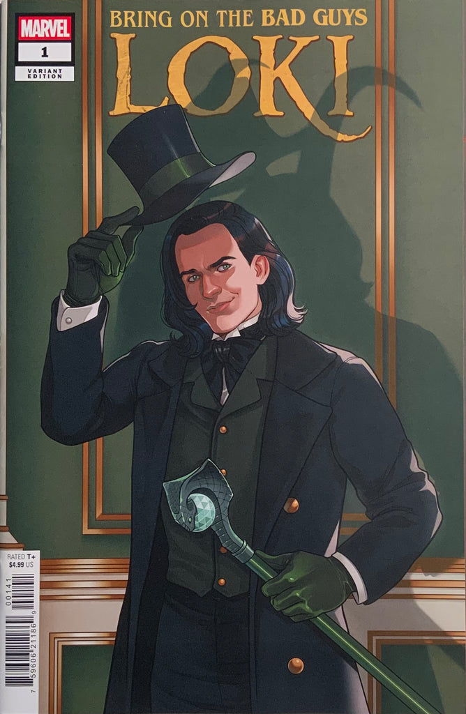 BRING ON THE BAD GUYS : LOKI # 1 JONES VARIANT COVER