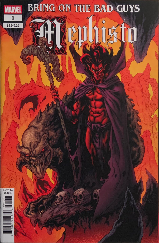 BRING ON THE BAD GUYS : MEPHISTO # 1 CAMPANA VARIANT COVER