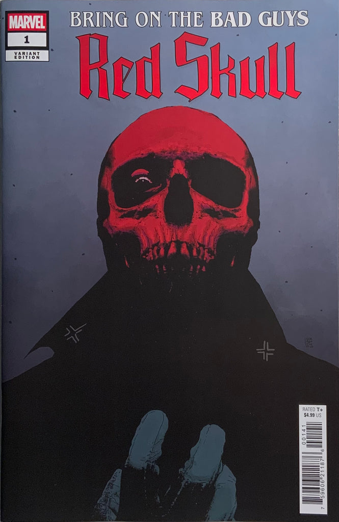 BRING ON THE BAD GUYS : RED SKULL # 1 SORRENTINO VARIANT COVER