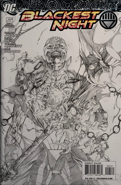 BLACKEST NIGHT # 5 REIS 1:100 SKETCH VARIANT COVER
