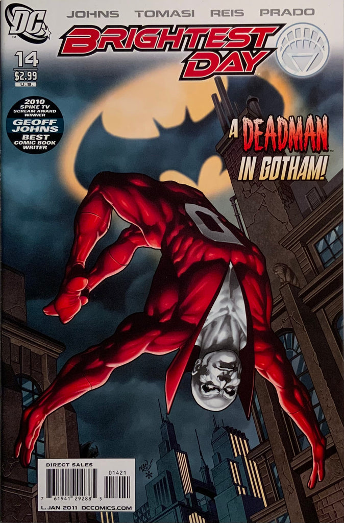 BRIGHTEST DAY #14 REIS 1:10 VARIANT COVER FIRST APPEARANCE OF BATMAN AS WHITE LANTERN