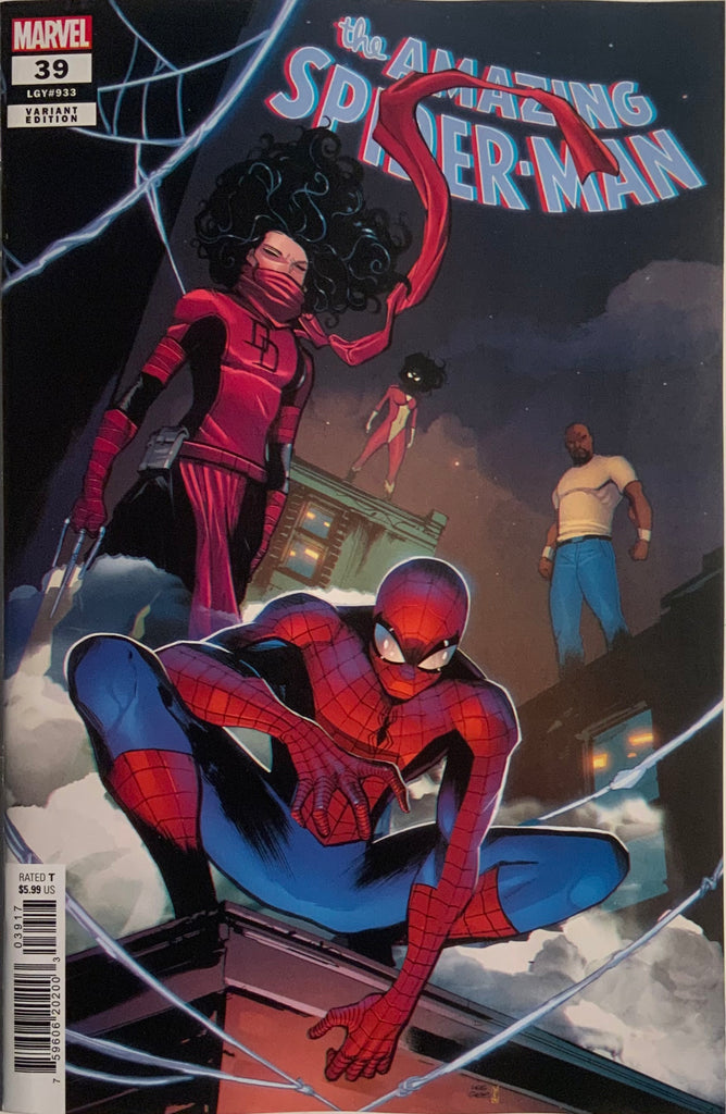 AMAZING SPIDER-MAN (2022) #39 GARBETT 1:25 VARIANT COVER