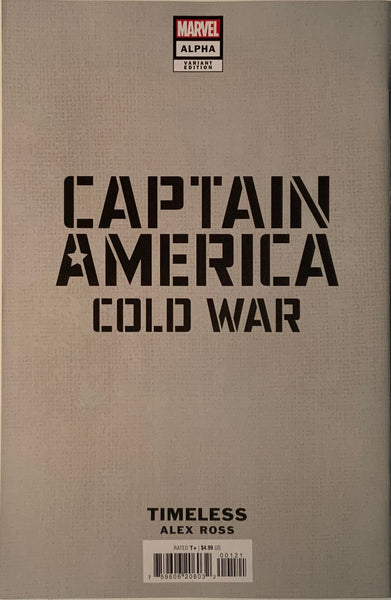 CAPTAIN AMERICA COLD WAR ALPHA ROSS TIMELESS ZEMO VARIANT COVER