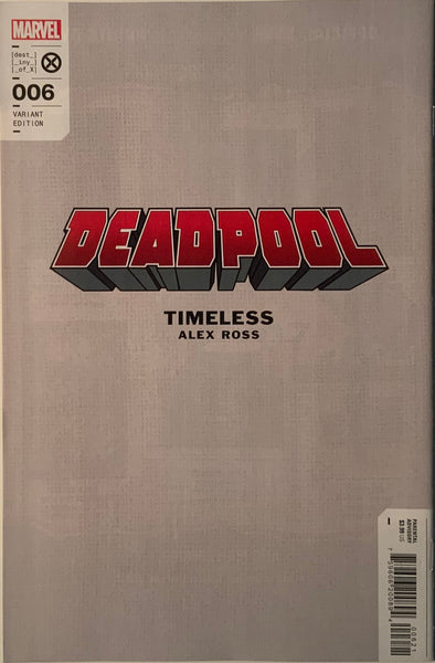 DEADPOOL (2023) # 6 ROSS TIMELESS MOLEMAN VARIANT COVER