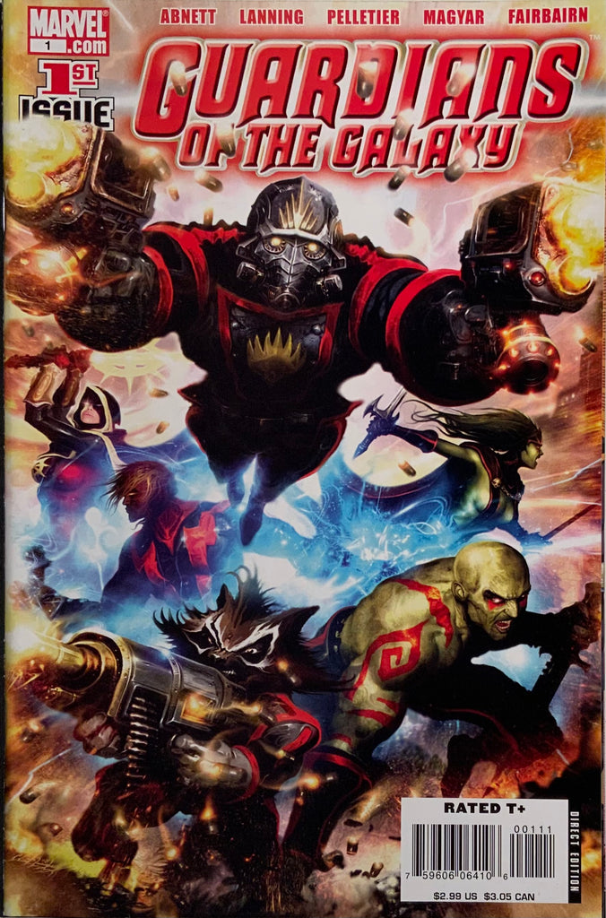 GUARDIANS OF THE GALAXY (2008-2010) # 1 ORIGIN OF THE NEW GUARDIANS TEAM