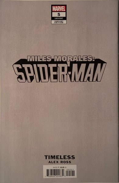 MILES MORALES SPIDER-MAN (2023) # 5 ROSS TIMELESS ELECTRO VARIANT COVER